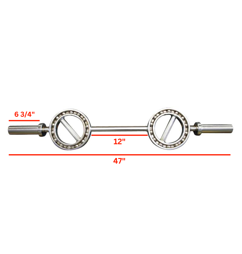 ETE Eye Curl Bar with Labels Dimensions