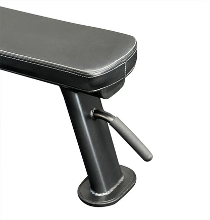 Flat Bench featuring handle of easy transportaion.