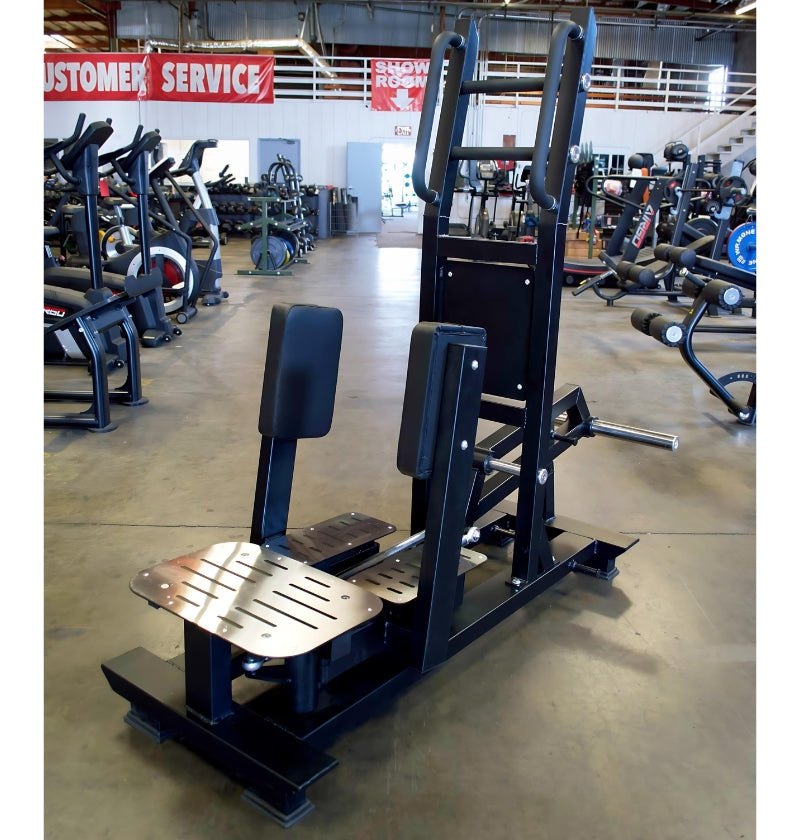 Standing Abductor in gym setting 