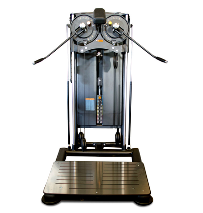 Standing Multi Flight exercise machine on white background 