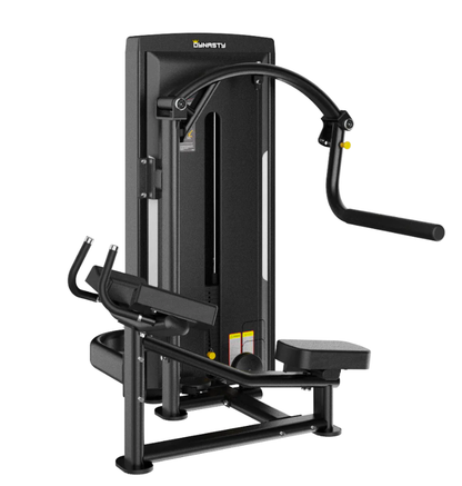 Rear Kick Black Selectorized Gym Equipment Displayed on a White Background 