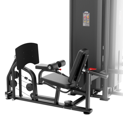 8 Stack Multi Station Black Gym Equipment Close Up Leg Press