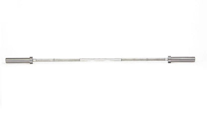 Aluminum Training Bar Pro 15lb with a metal handle on a white background.