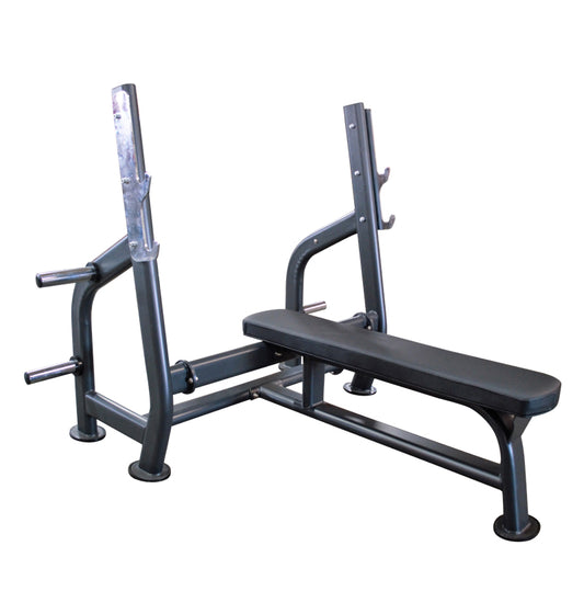 Olympic Flat Bench Press w/ Weight Holders 