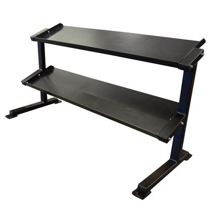 2 Tier 65 Dumbbell Tray Rack