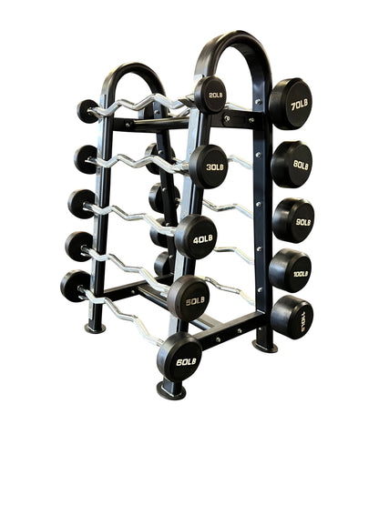 10 Curl Bar Rack 