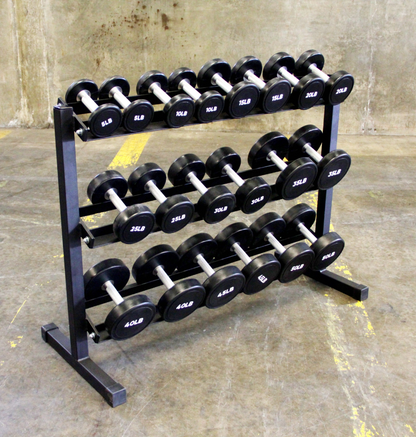 3 tier dumbbell rack 